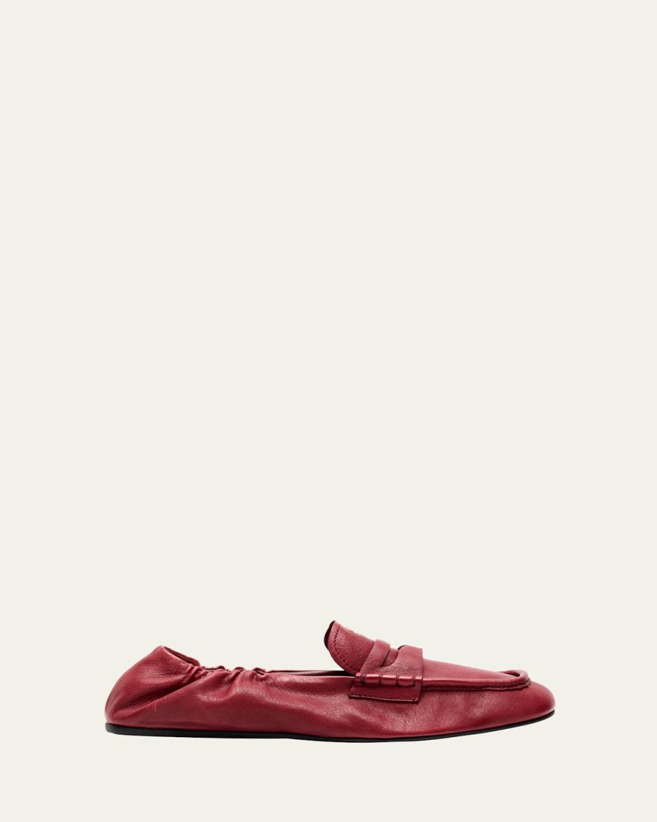 Aviator Leather Penny Loafers